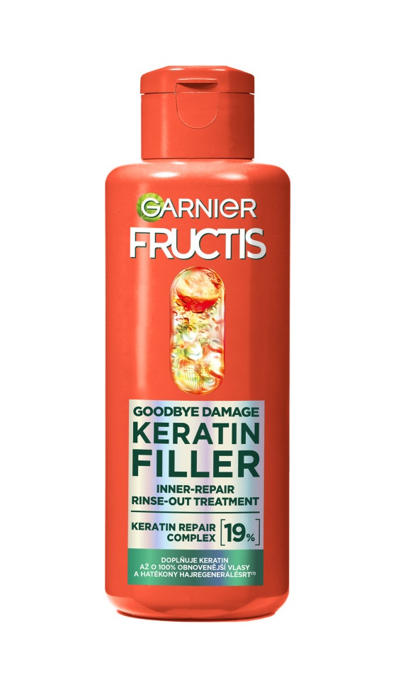 Garnier Fructis Goodbye Damage Keratin Filler posilující oplachová péče 200 ml Garnier