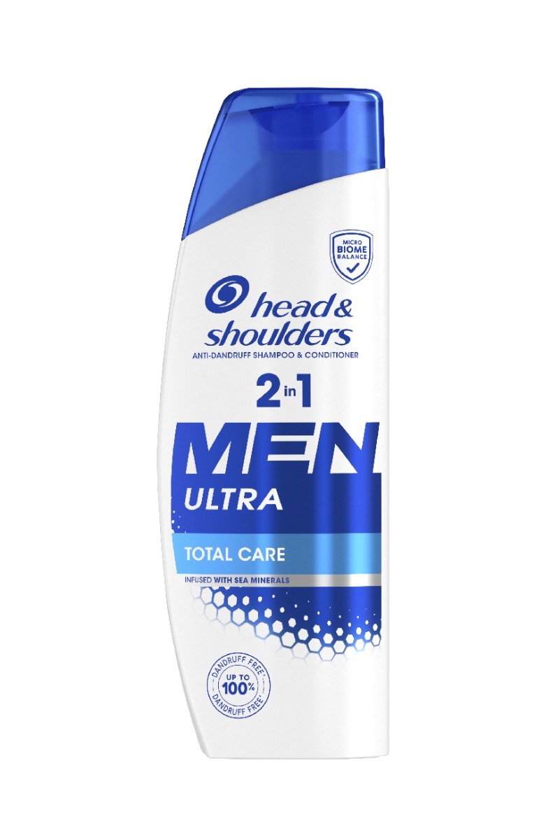 Head&Shoulders Anti-Hairfall 2v1 Men Ultra Šampon proti lupům 330 ml Head&Shoulders
