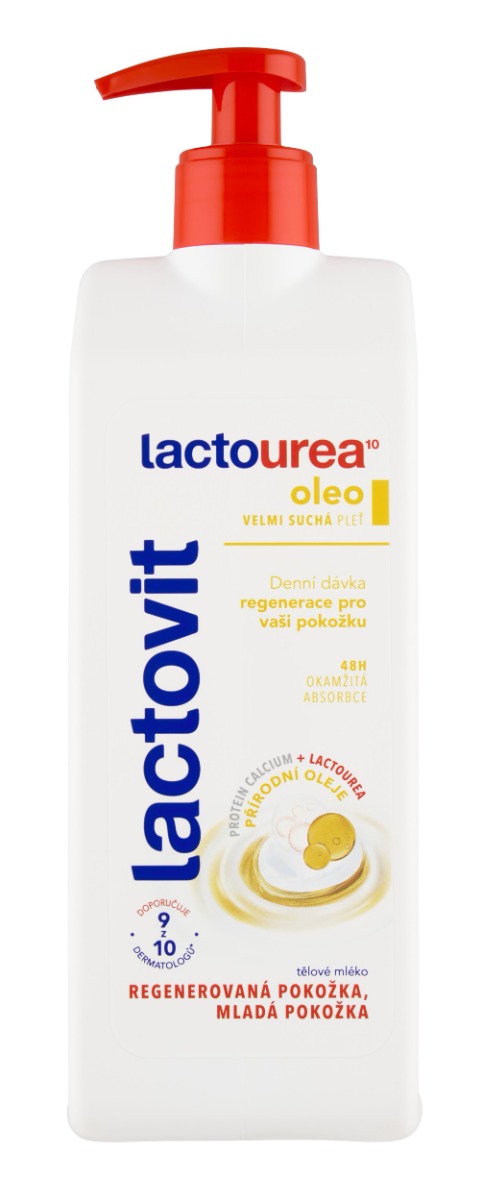 Lactovit Lactourea Oleo Tělové mléko 400 ml Lactovit