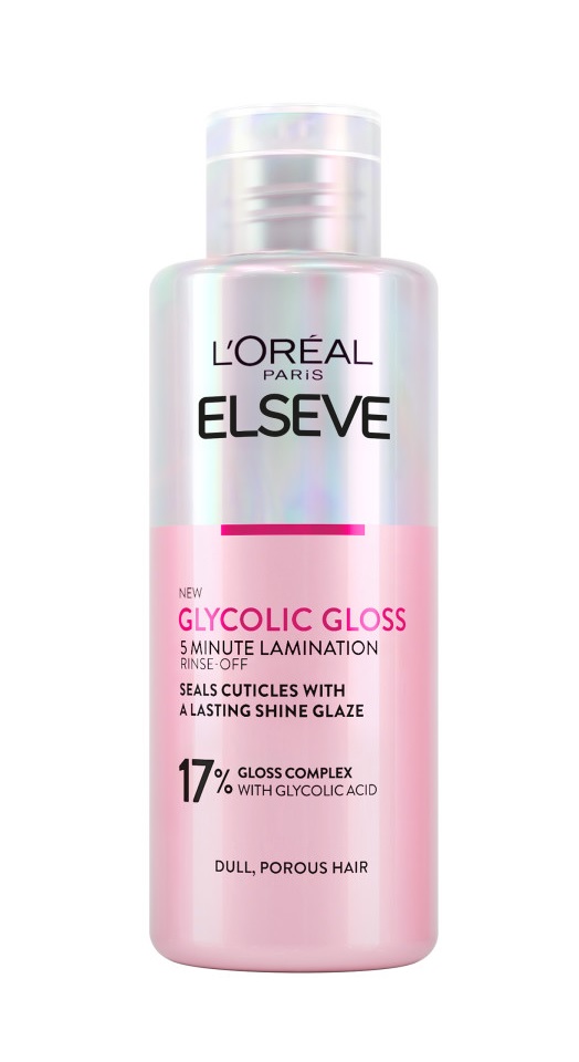 Loréal Paris Elseve Glycolic Gloss oplachová péče s kyselinou glykolovou 200 ml Loréal Paris