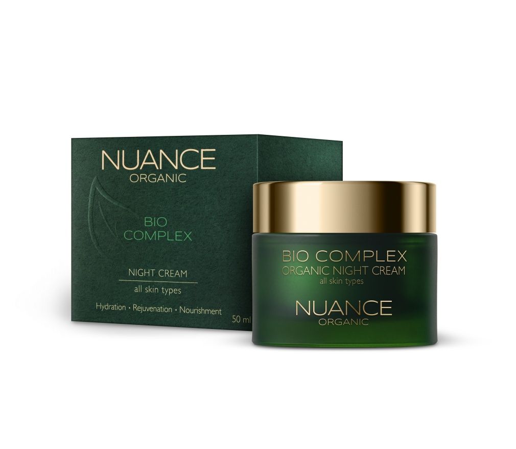 Nuance Organic Noční krém pro všechny typy pleti 50 ml Nuance