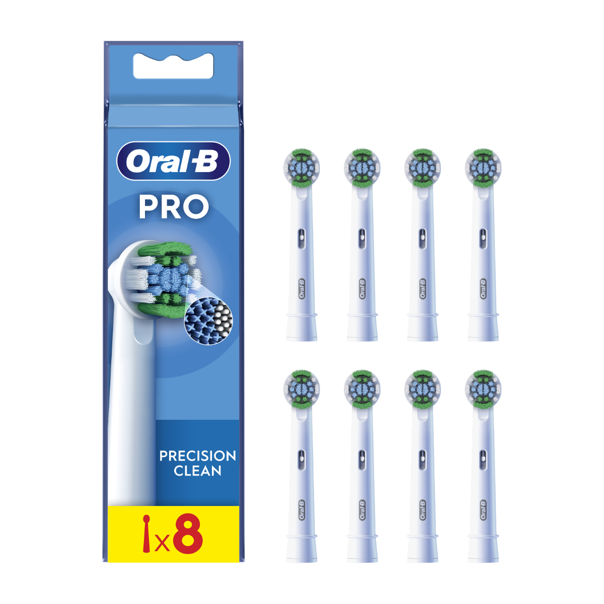 Oral-B EB 20-8 PRO Precision Clean náhradní hlavice 8 ks Oral-B