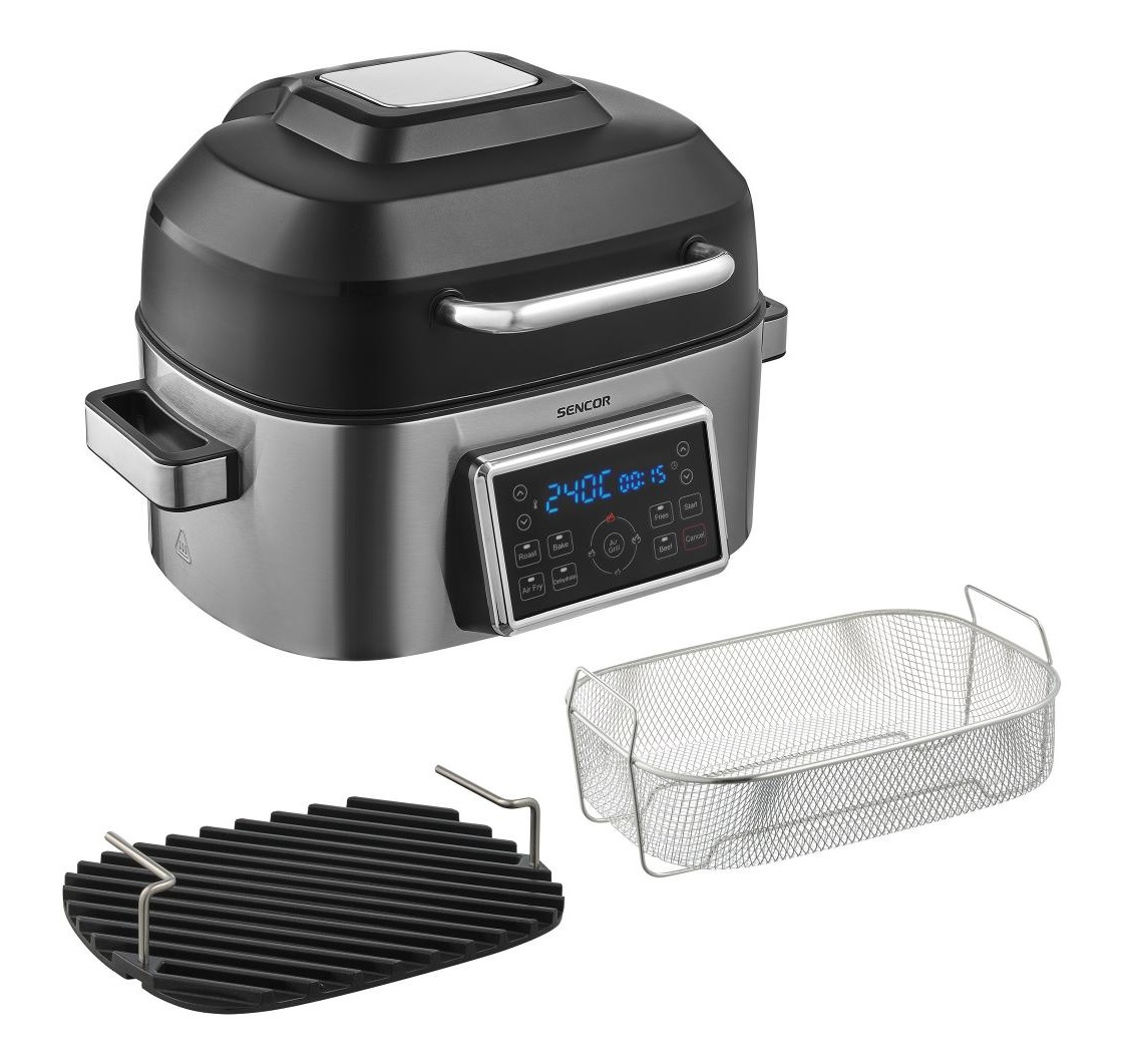 SENCOR SBG 8900SS multifunkční fritéza a gril SENCOR