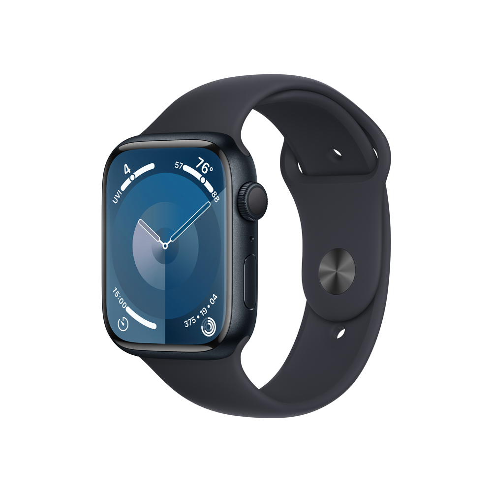 Apple Watch S9 45 mm sport band M/L smart hodinky Midnight Apple