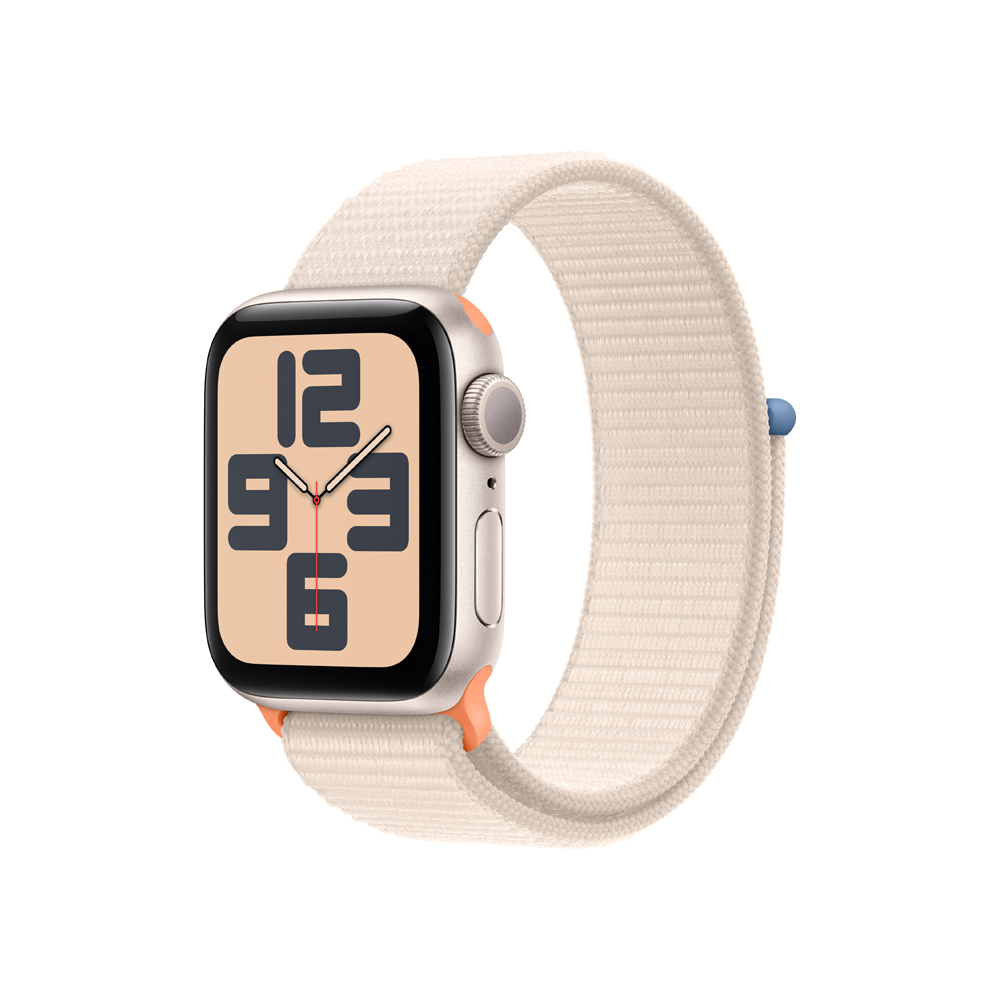 Apple Watch SE 40 mm sport loop smart hodinky Starlight Apple