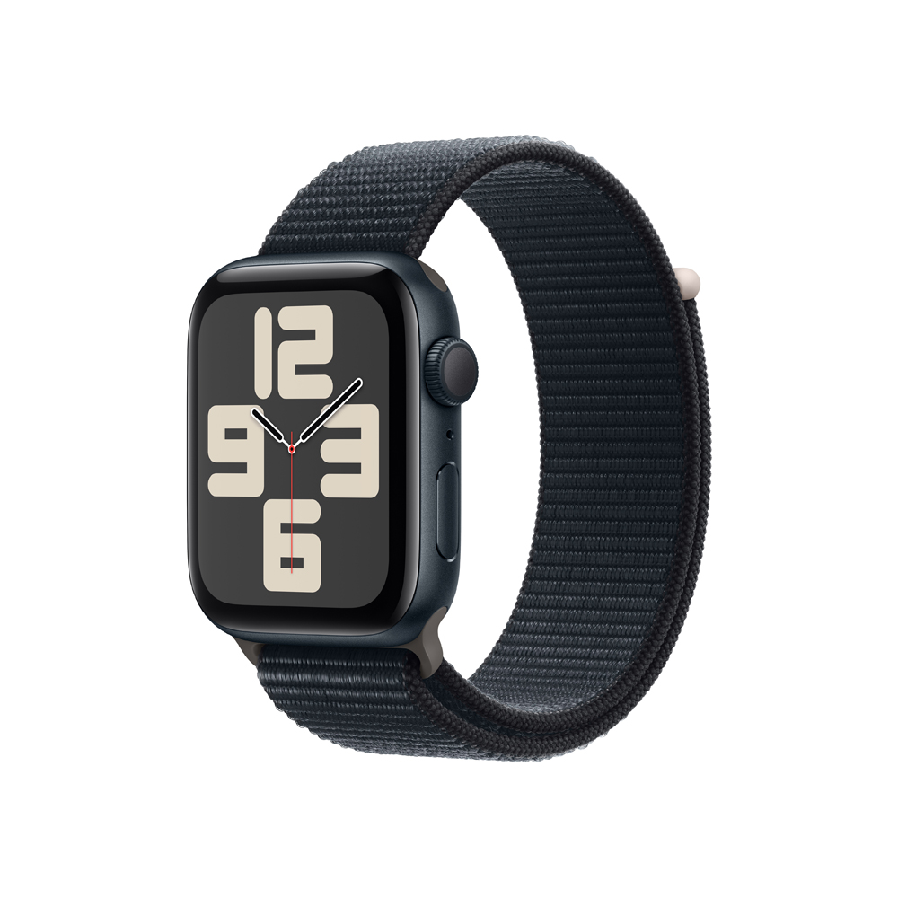 Apple Watch SE 44 mm sport loop smart hodinky Midnight Apple