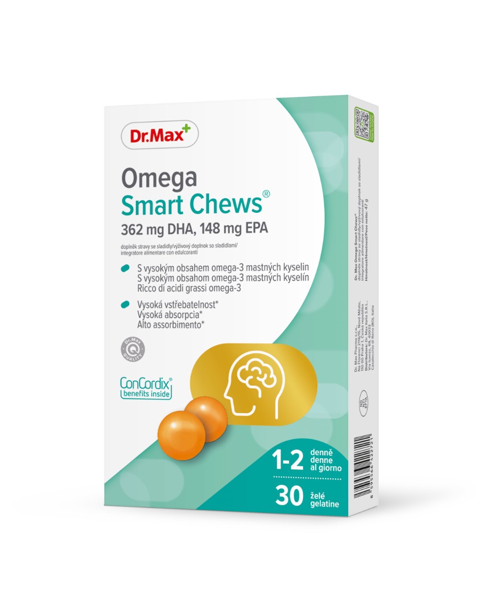 Dr. Max Omega Smart Chews želé 30 ks Dr. Max