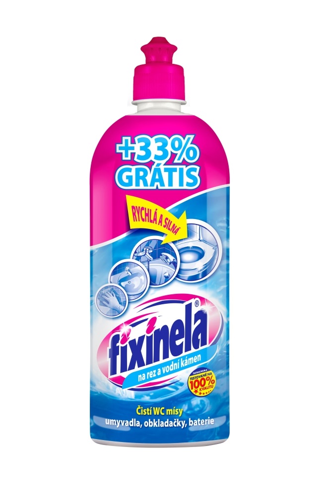 Fixinela Čisticí prostředek na rez a vodní kámen 500 ml Fixinela