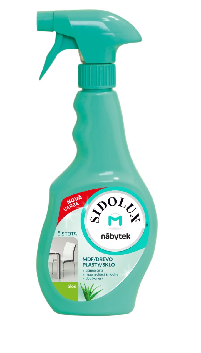 Sidolux M Čisticí sprej proti prachu Aloe 400 ml Sidolux