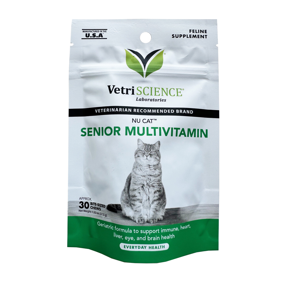 VetriScience Nu Cat Senior Multivitamin 30 ks VetriScience