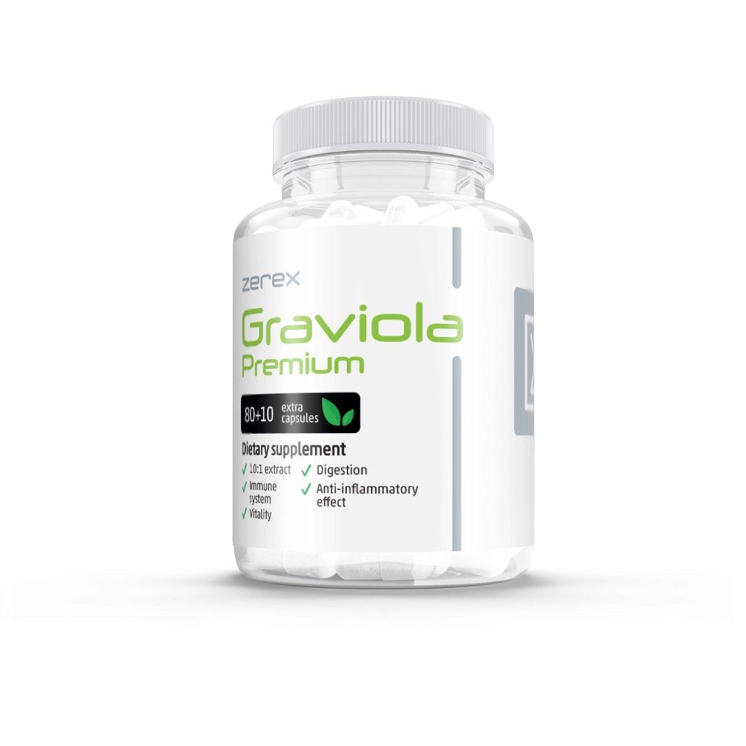 Zerex Graviola Premium 80+10 kapslí Zerex