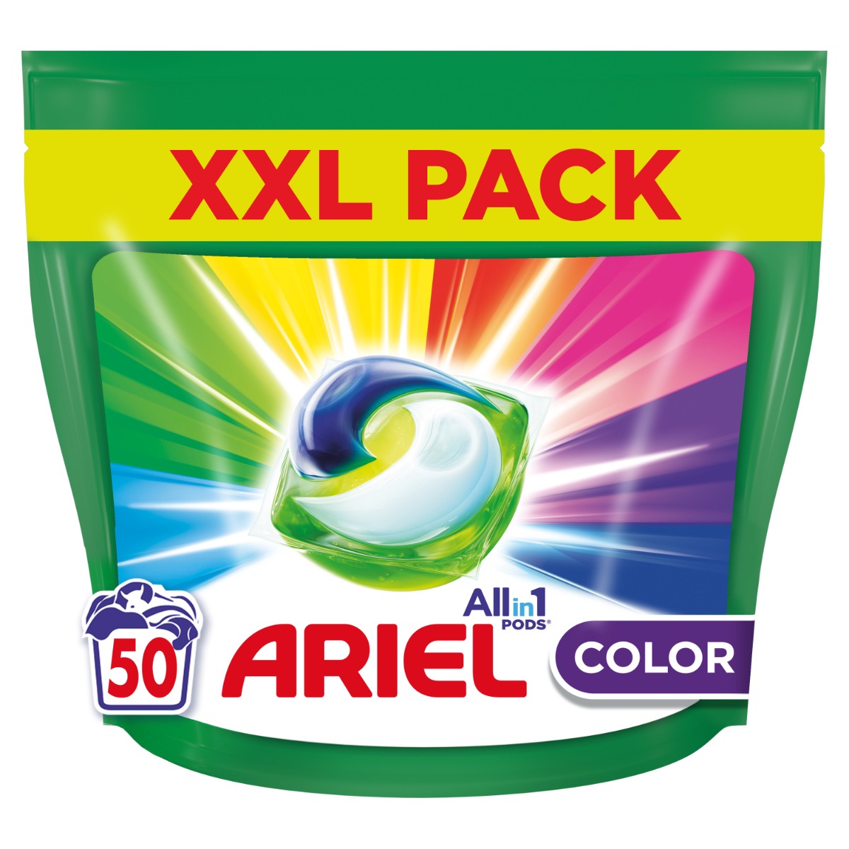 Ariel Color Prací kapsle 50 ks Ariel