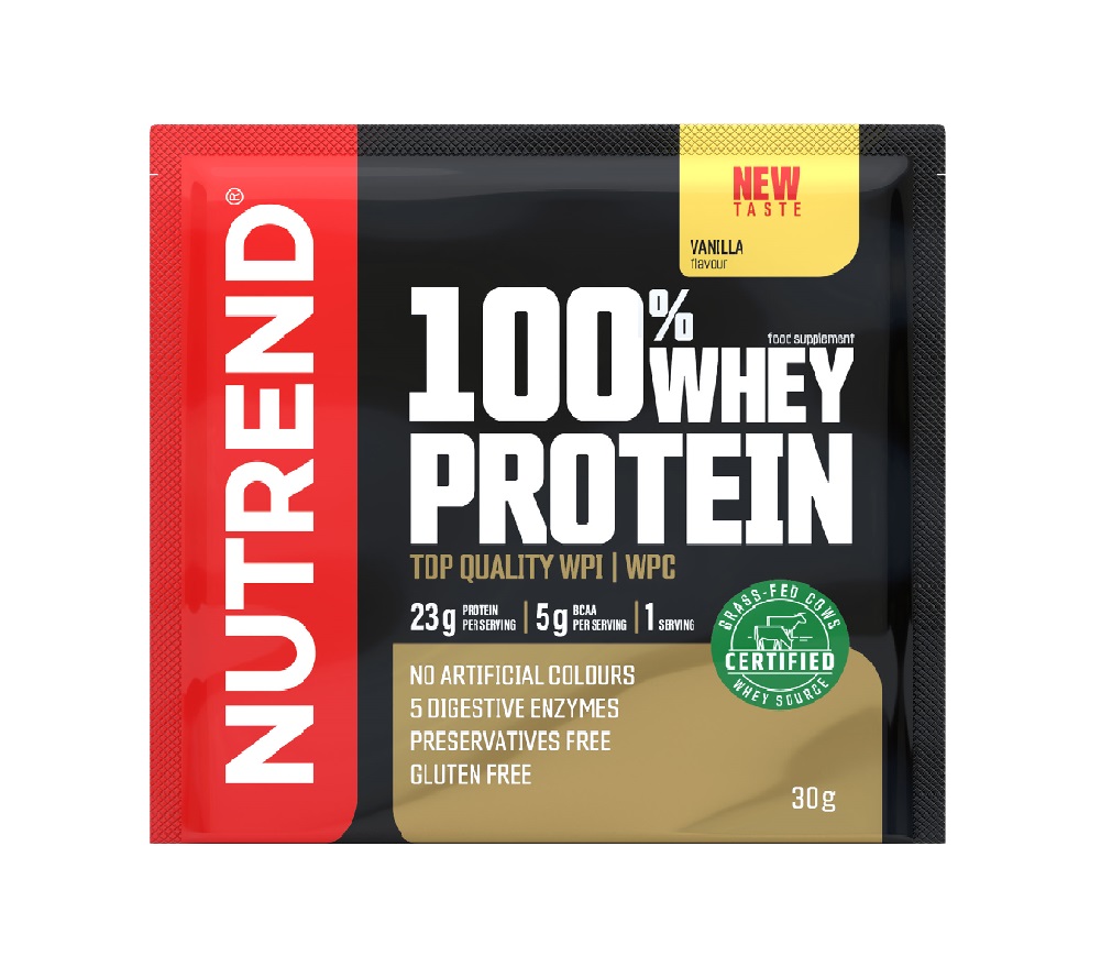 Nutrend 100% Whey Protein vanilka 30 g Nutrend