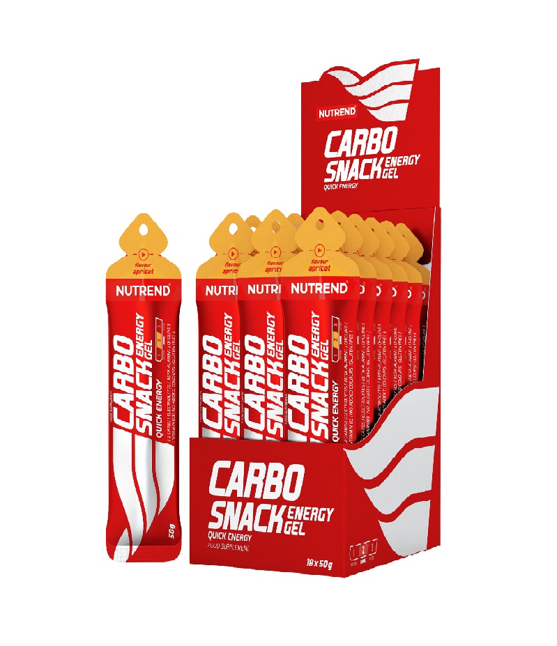 Nutrend Carbosnack meruňka sáček 50 g Nutrend