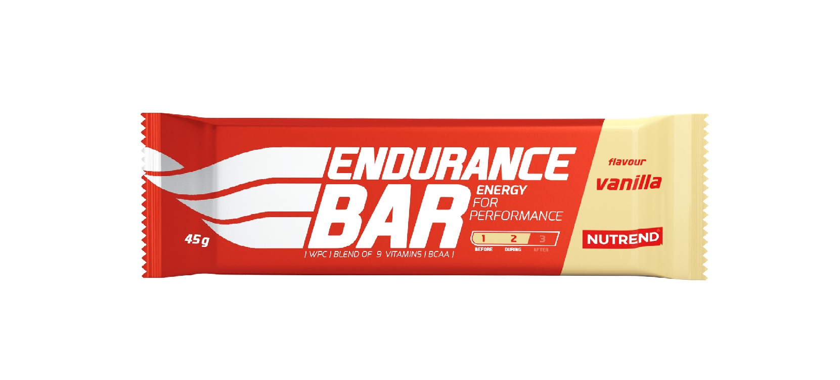 Nutrend Endurance Bar vanilka 45 g Nutrend