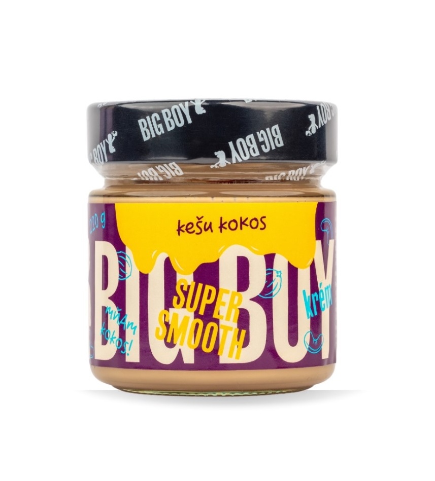 BIG BOY Kešu Kokos Super Smooth 220 g BIG BOY