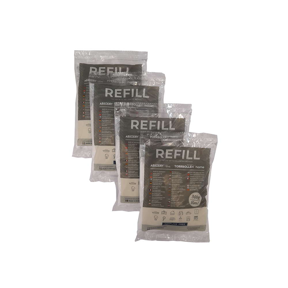 Everbrand Náhradní sáčky do pohlcovače vlhkosti Absodry Duo Family Bag 3 4x300 g Everbrand