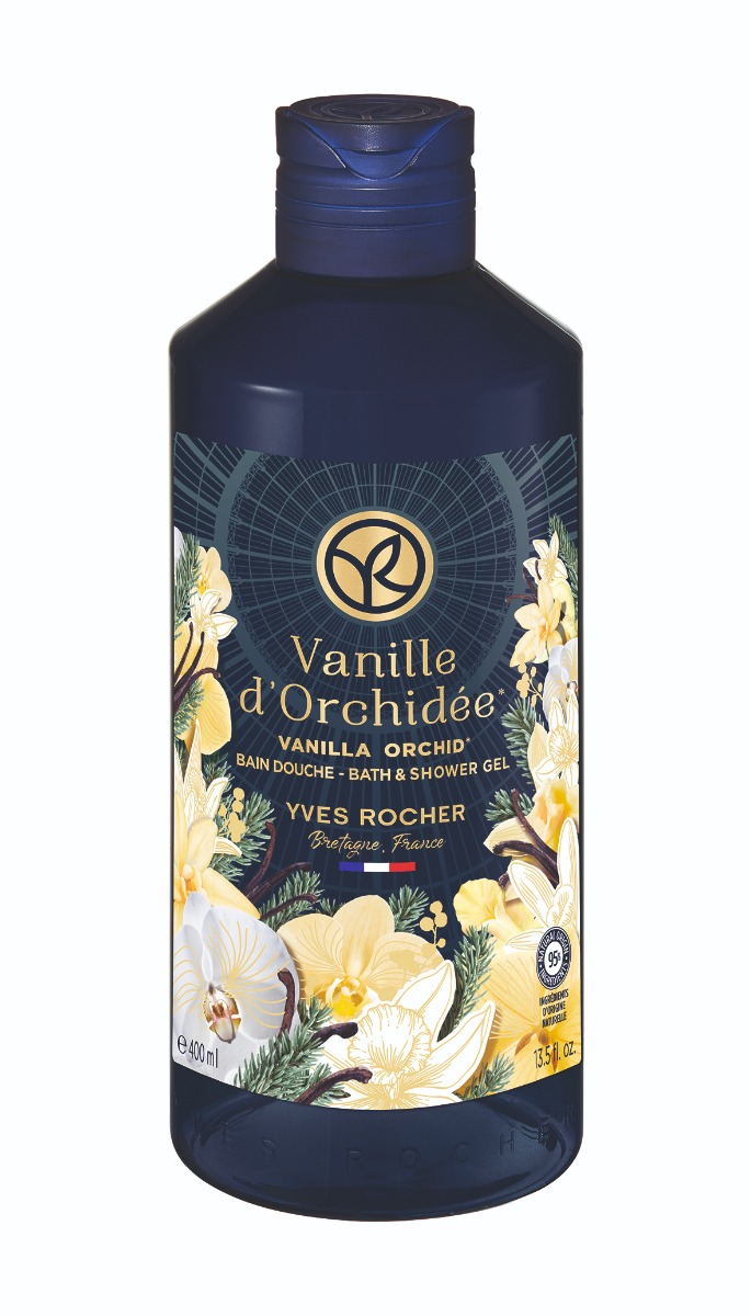 Yves Rocher Sprchový gel vanilka & orchidej 400 ml Yves Rocher