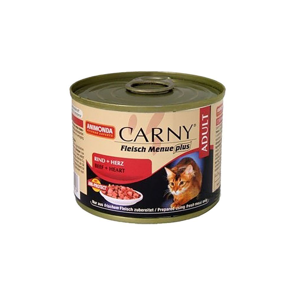 Animonda Carny hovězí/krůtí srdce 200 g Animonda
