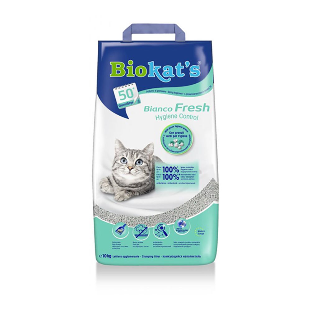 Biokats Podestýlka bianco fresh control 10 kg Biokats