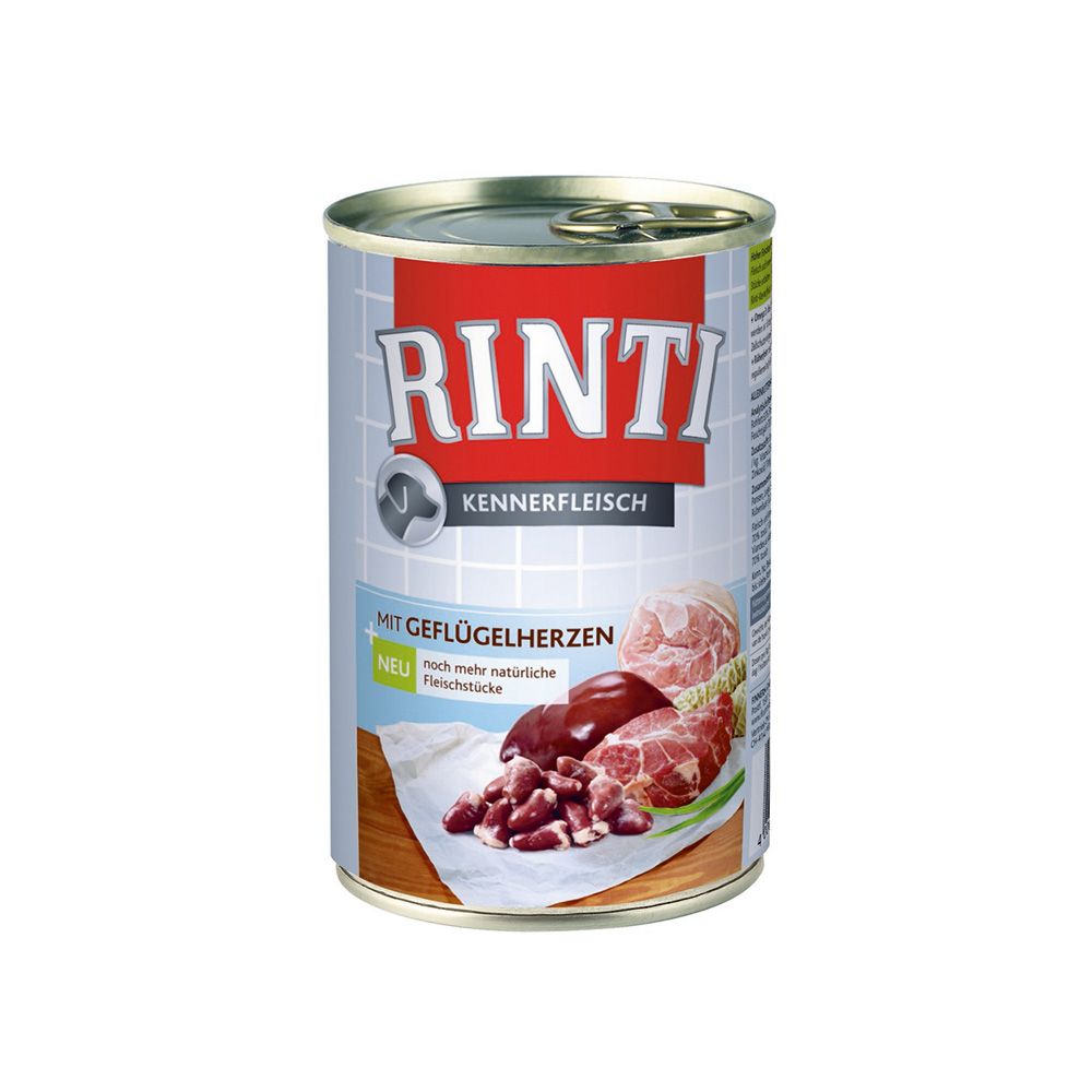Finnern Rinti Drůbeží srdce konzerva 400 g Finnern Rinti