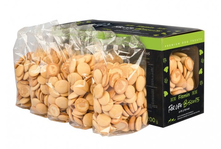 Fitmin For Life Multipack piškoty pro psy 6x200 g Fitmin