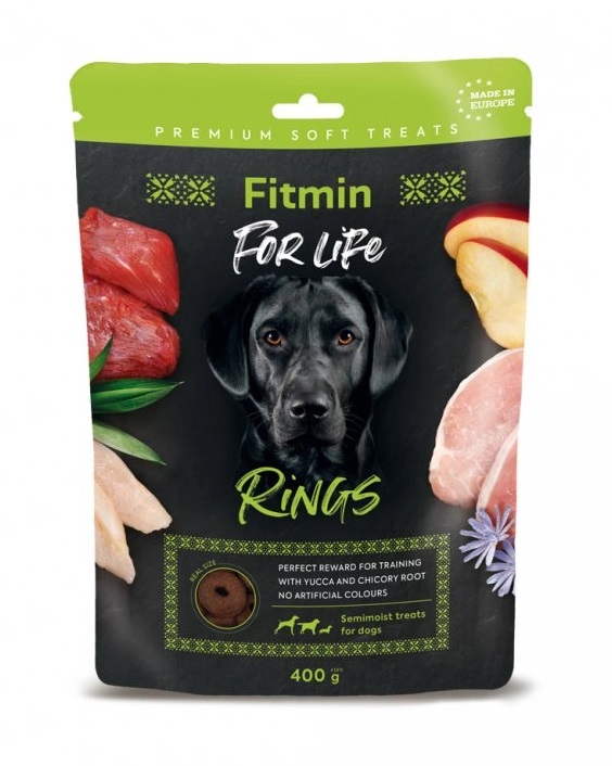 Fitmin For Life Rings pamlsek pro psy 400 g Fitmin