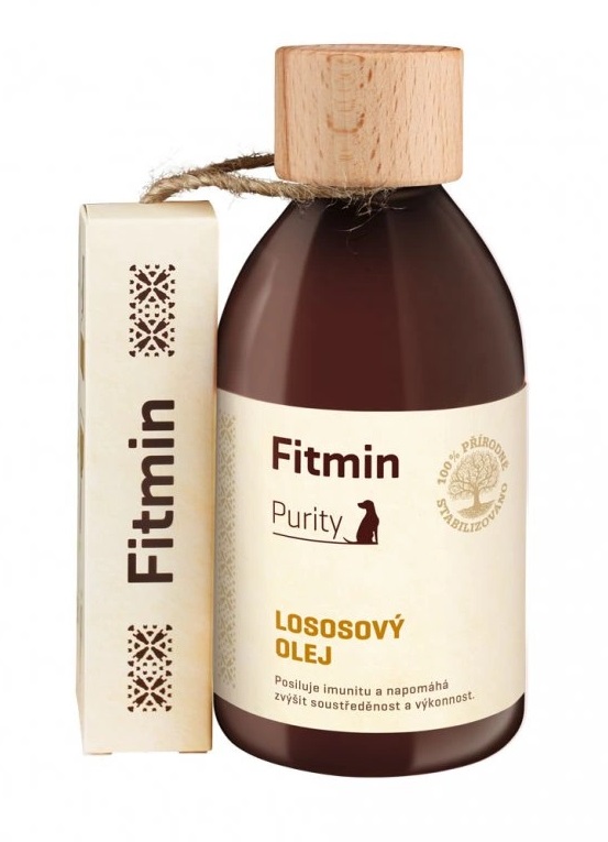 Fitmin Purity Lososový olej doplněk pro psy 300 ml Fitmin
