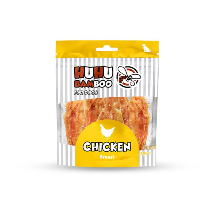 Huhubamboo Dog pamlsky kuřecí prsa 250 g Huhubamboo