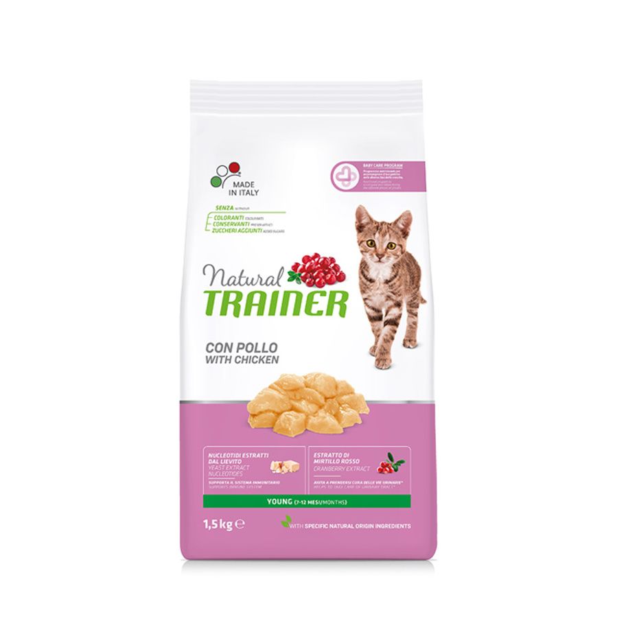 Natural Trainer Young kuřecí granule 1