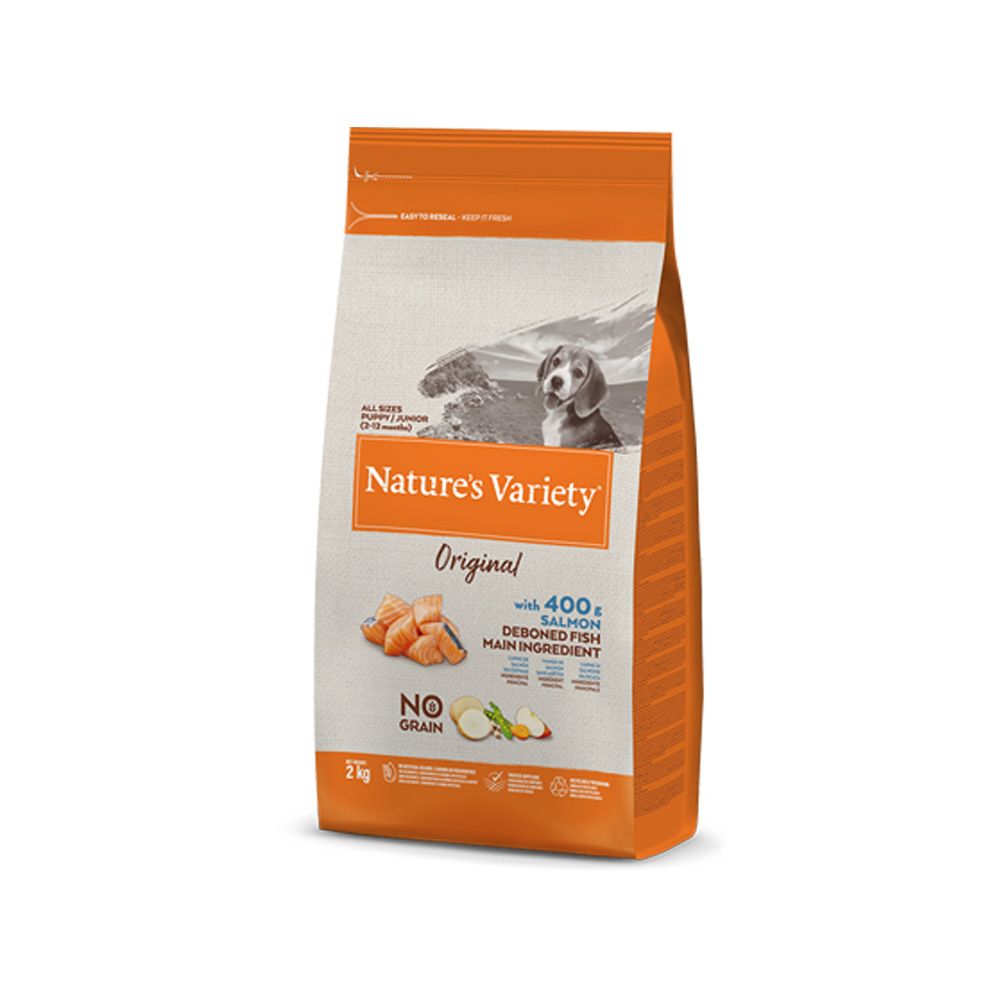 Natures Variety Original Junior s lososem granule 2 kg Natures Variety