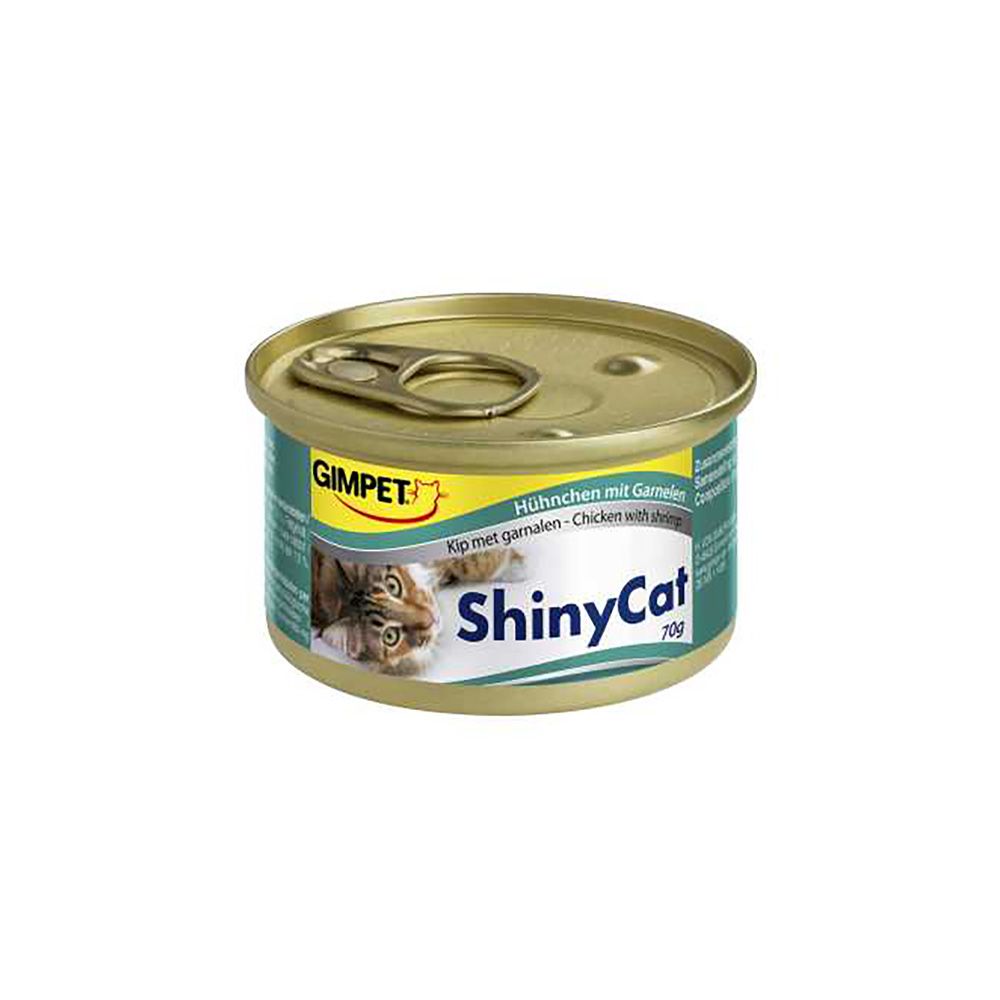 ShinyCat Kuře/krevety konzerva 70 g ShinyCat