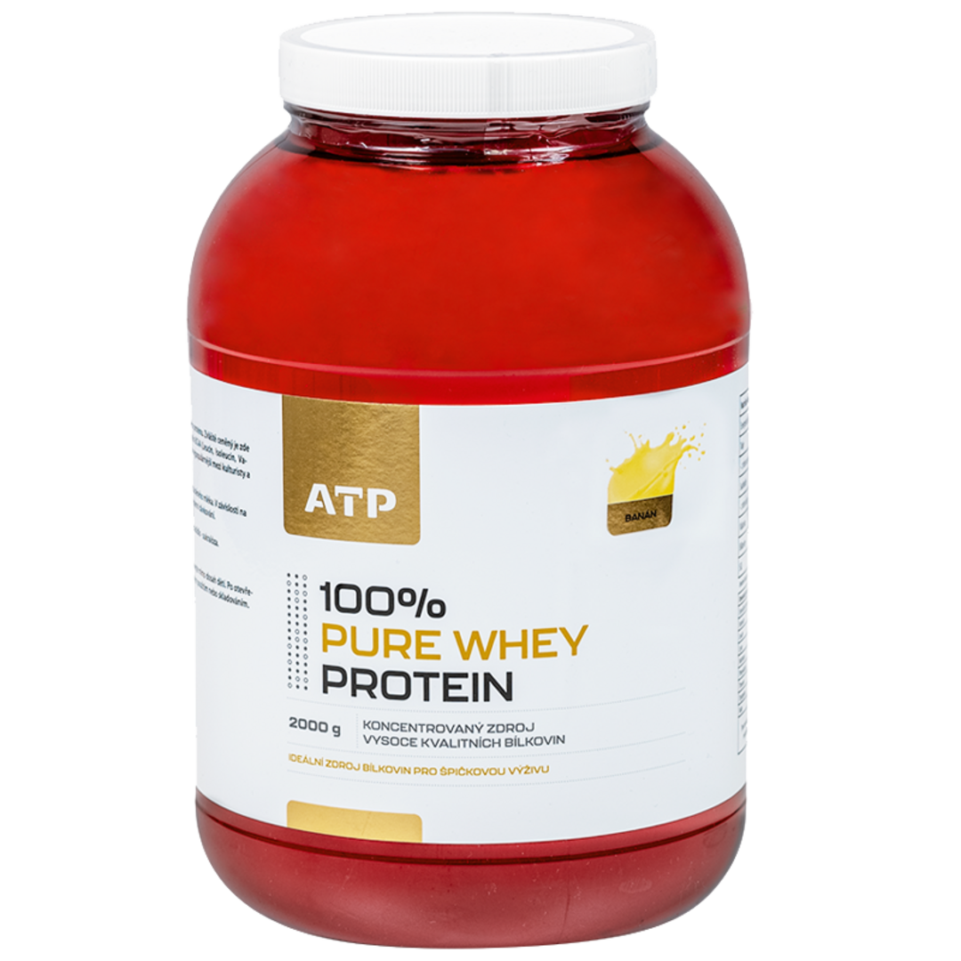 ATP 100% Pure Whey Protein 2000g - banán ATP
