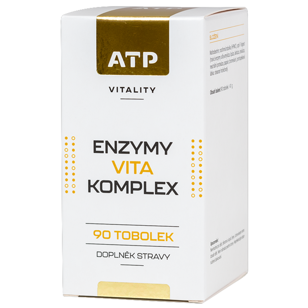 ATP Enzymy Vita Komplex - 90 tobolek ATP