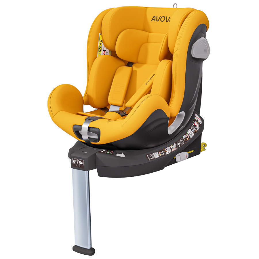 AVOVA Swan-fix I-SIZE 2024 Beach Yellow 40-125cm AVOVA