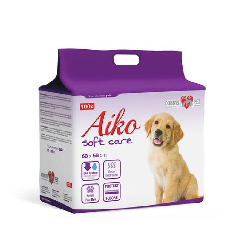 Aiko Soft Care 60x58cm 100ks pleny pro psy Aiko