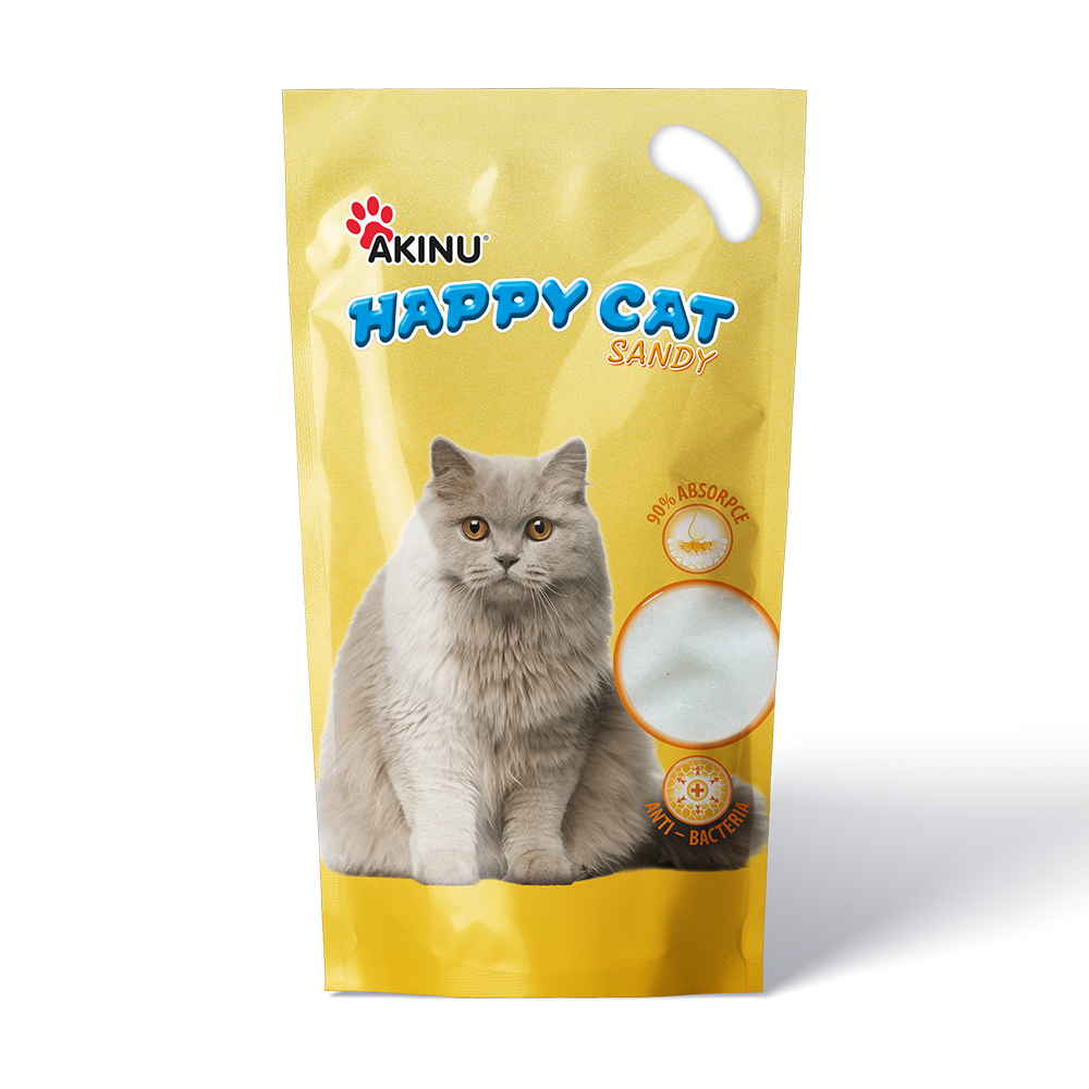 Akinu Happy cat podestýlka pro kočky jemná Sandy 7