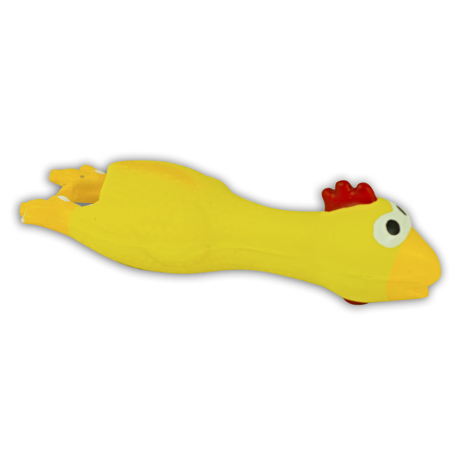 Akinu Kuře žluté hračka pro psa latex 18 cm Akinu