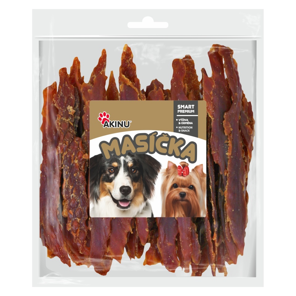 Akinu MASÍČKA kachní prsíčka pamlsek pro psy 300 g Akinu