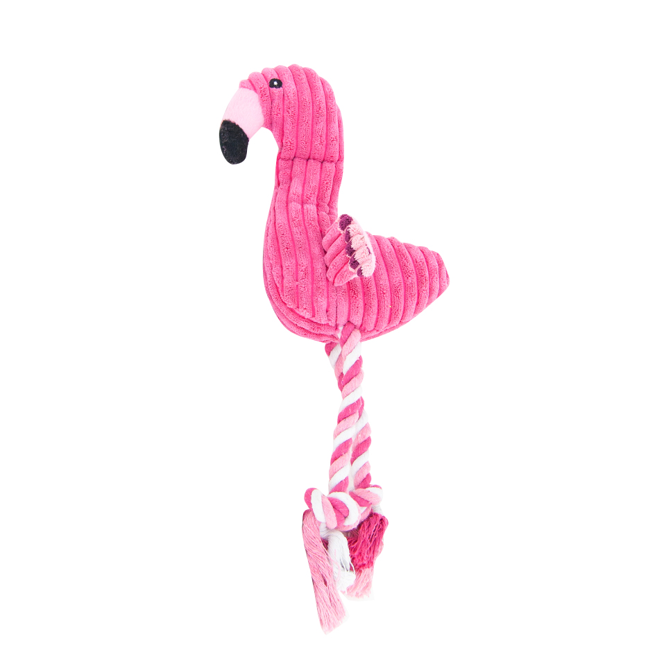 Akinu Plameňák hračka pro psy 30 cm Akinu