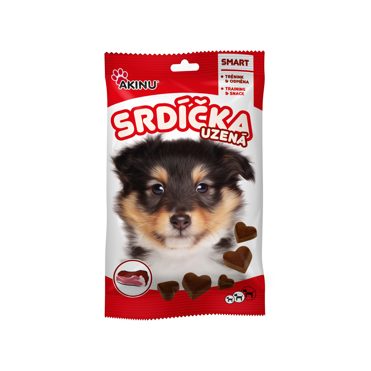 Akinu Srdíčka uzená 60 g Akinu