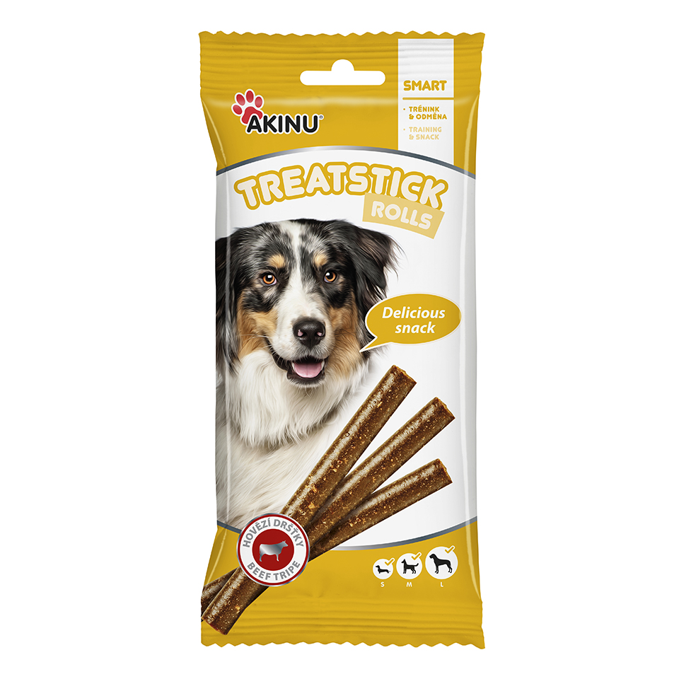 Akinu TREATSTICK tyčinky dršťky 12ks Akinu