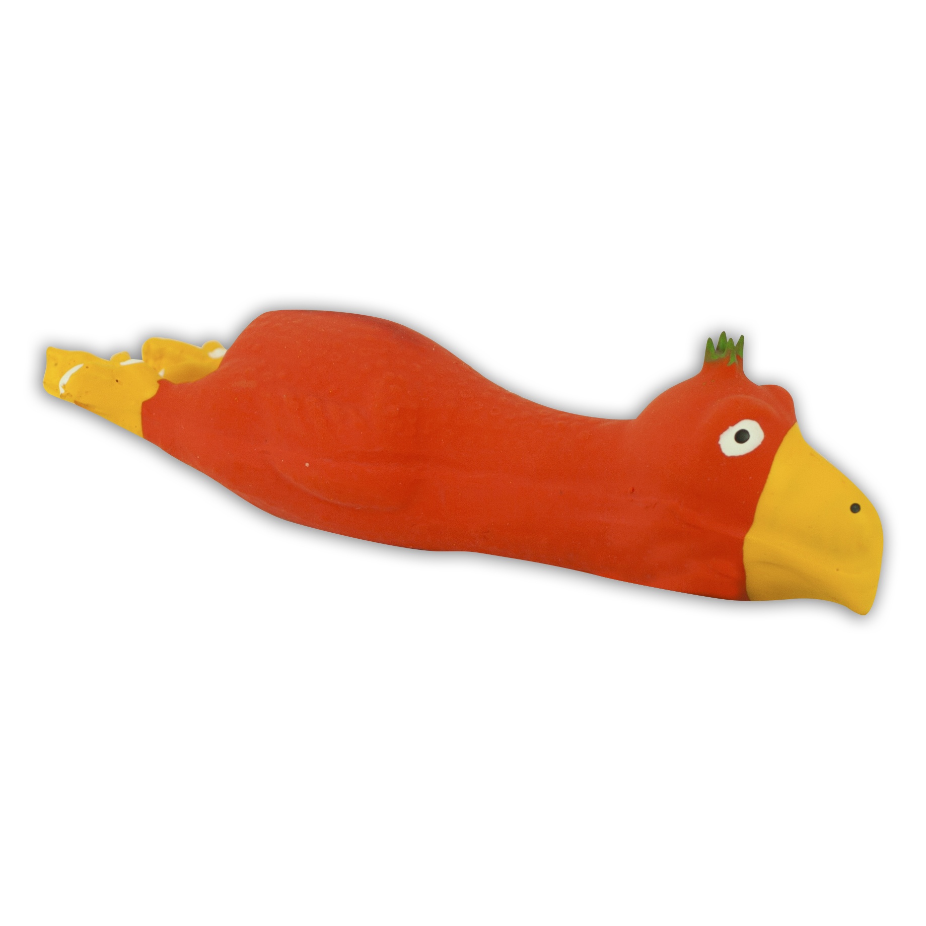 Akinu hračka pro psa latex kuře červené 18cm Akinu
