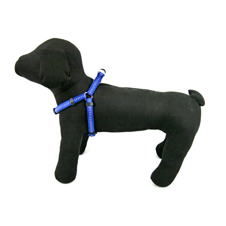 Akinu postroj nylon/neopren modrý 2x50-65cm Akinu
