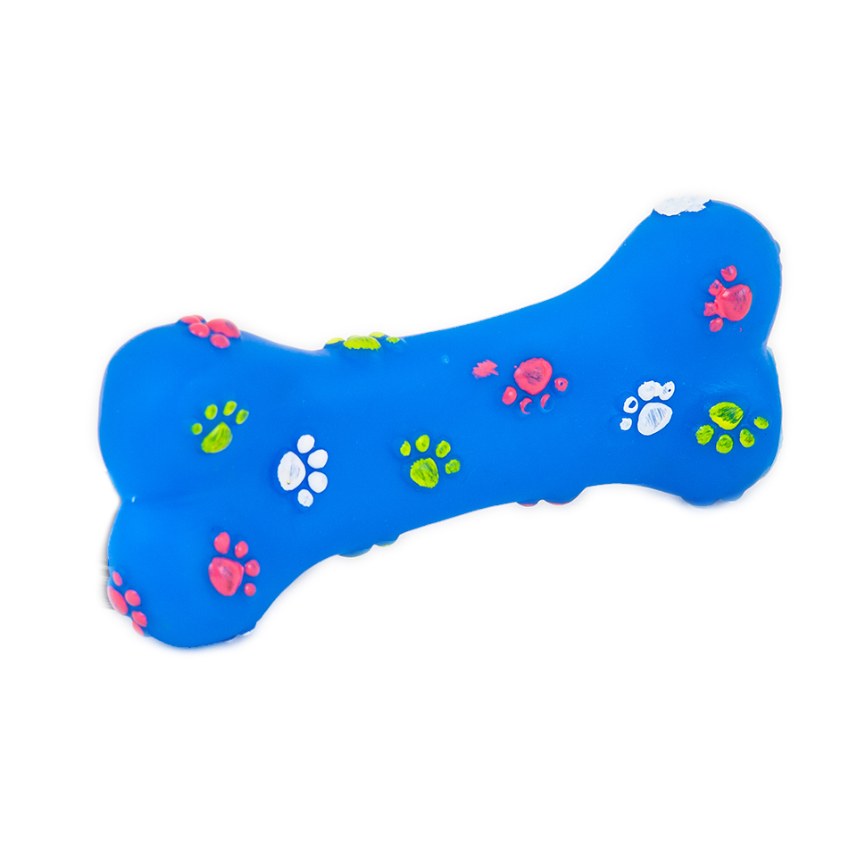 Akinu vinylová hračka pro psy kost 18 cm Akinu