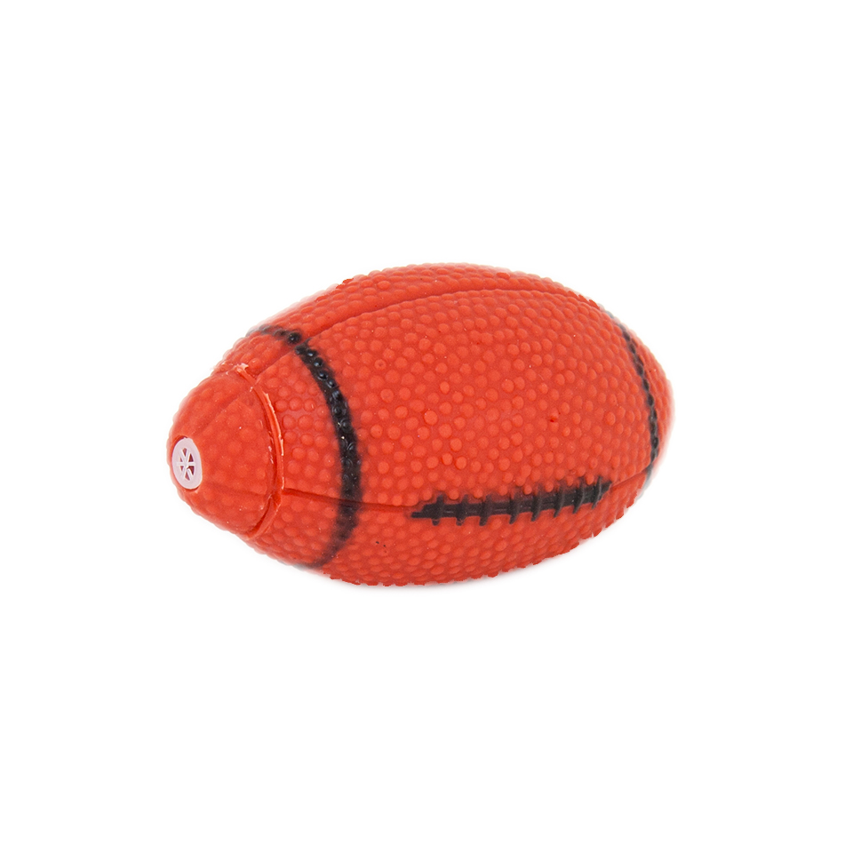 Akinu vinylová hračka pro psy rugby míč 10cm Akinu