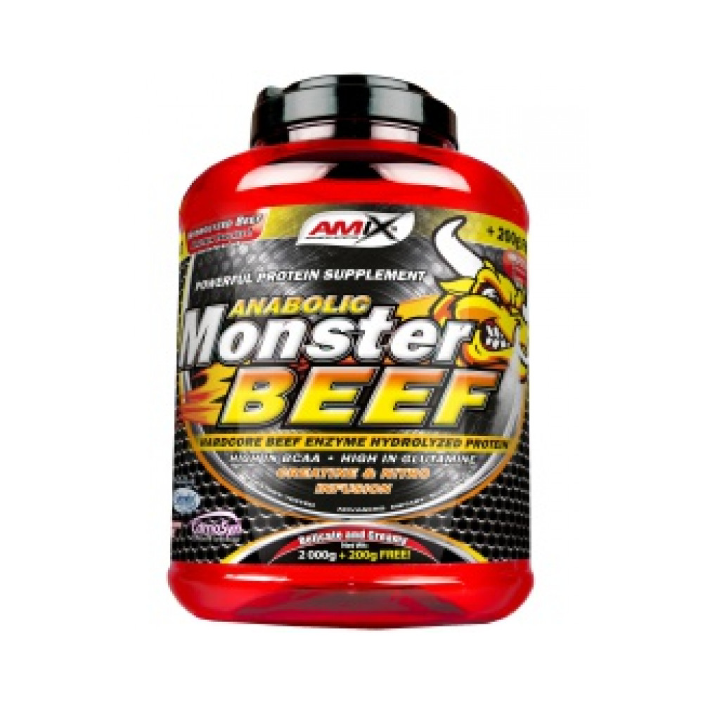 Amix Nutrition Anabolic Monster Beef Protein 1kg - vanilka