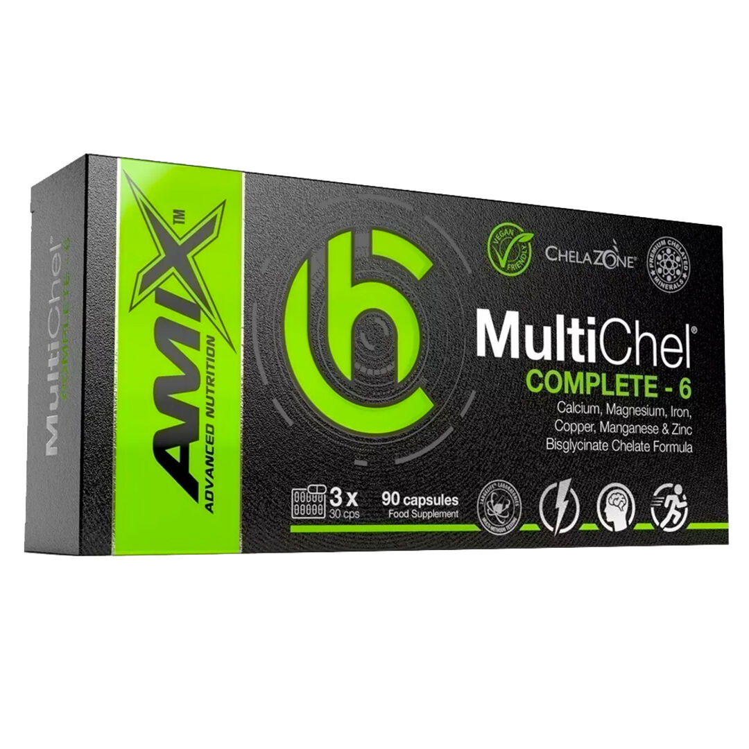 Amix Nutrition ChelaZone® MultiChel® Complete-6 - 90 kapslí Amix Nutrition