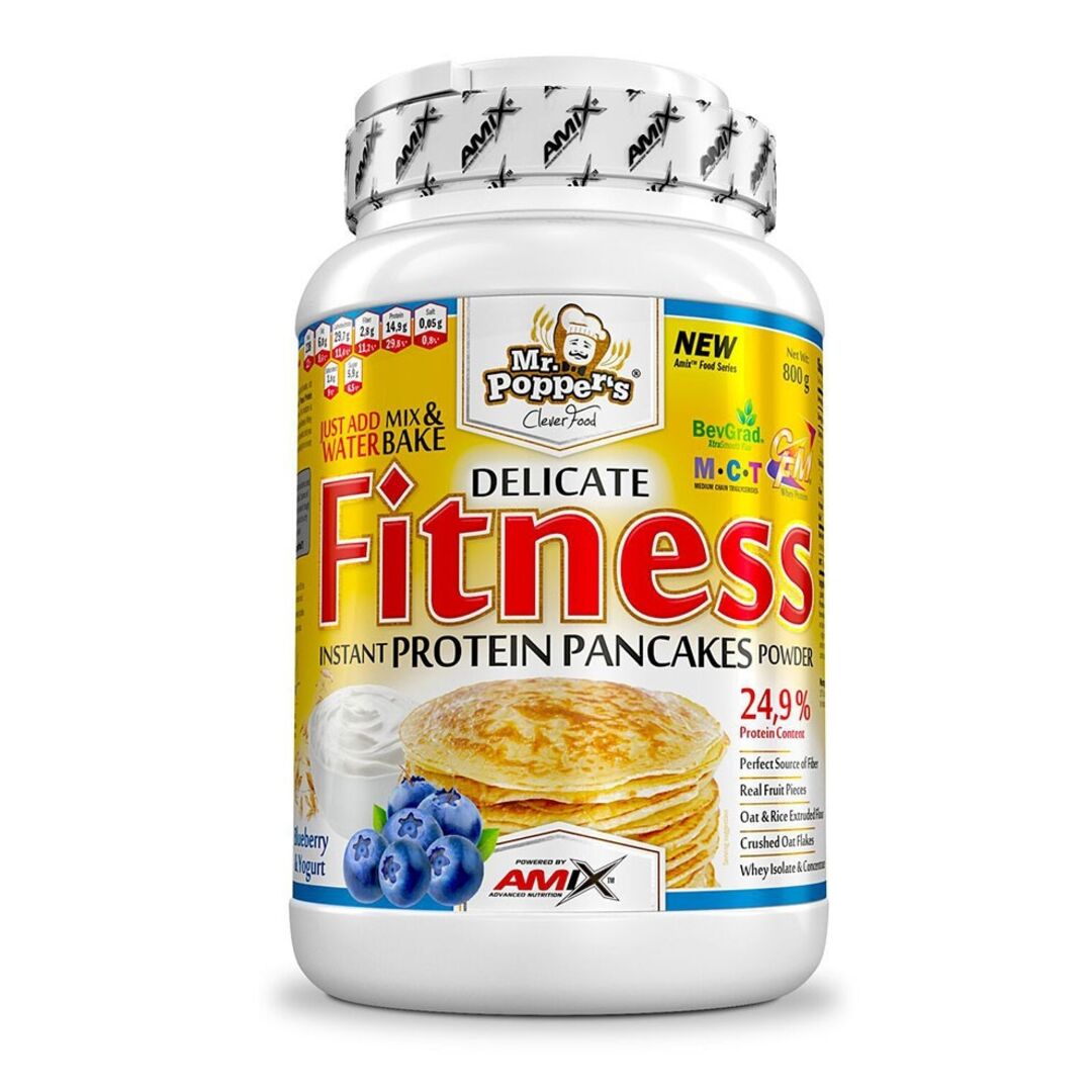 Amix Nutrition Fitness Protein Pancakes 800g - borůvka Amix Nutrition