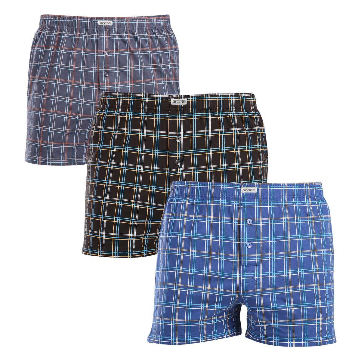 Andrie 3PACK pánské trenky vícebarevné (PS 5821) XL Andrie
